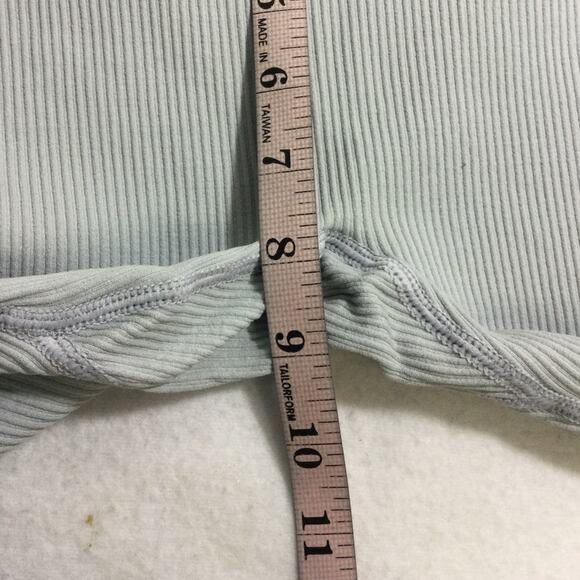 SPORTS 2 PC XS gray ribbed fitted athletic lounge comfort leggings top NEW B123 - Picture 9 of 11